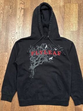 Vintage Y2K Flyleaf Band 2006 Licensed to Giant Music Rock Hoodie Mens Small